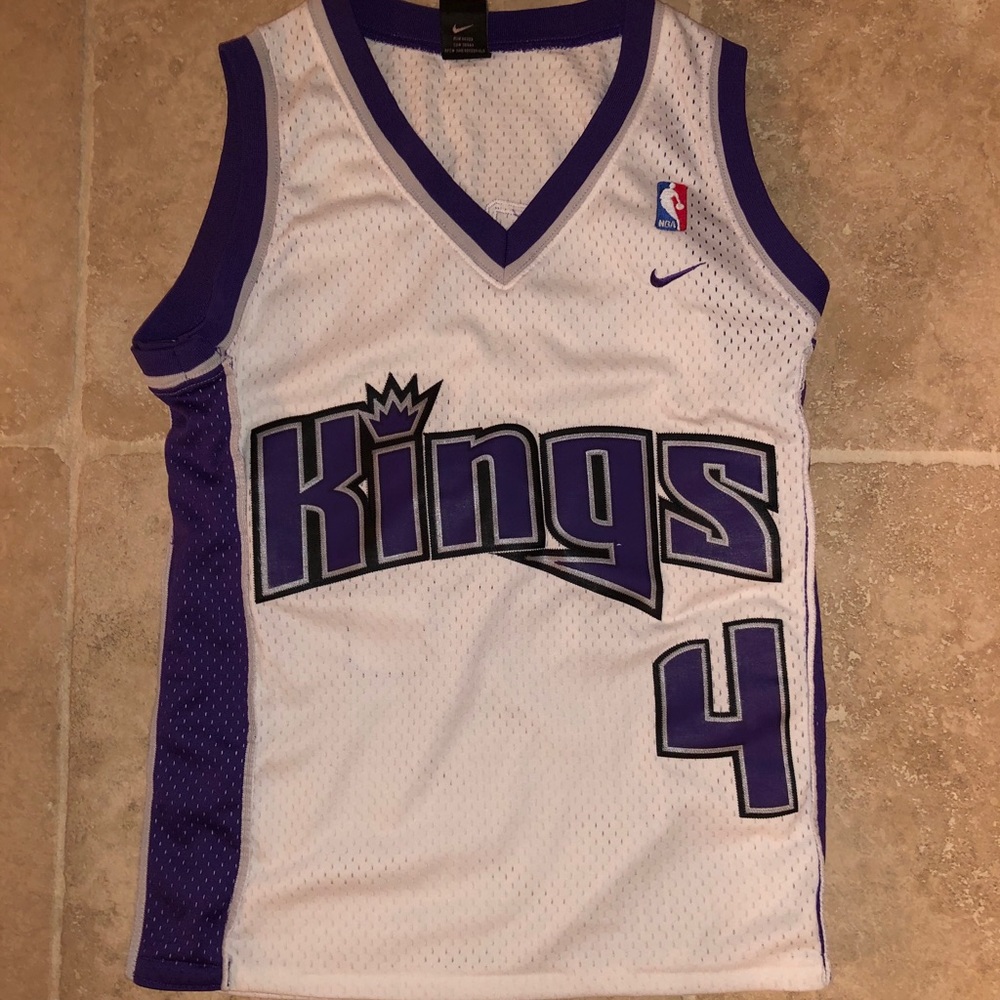Official NBA old School Kings Jersey #4 Webber